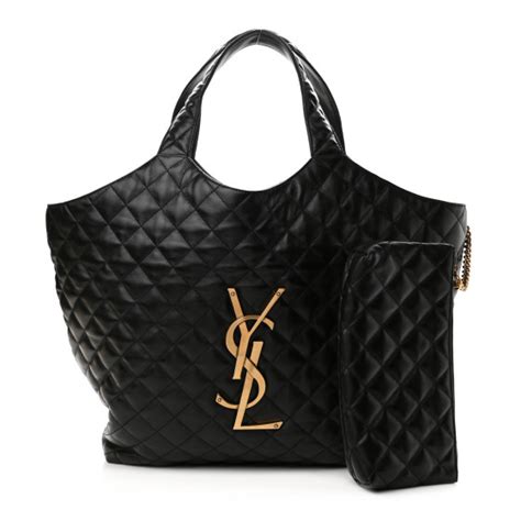 st laurent shopping bag|saint laurent tote bag black.